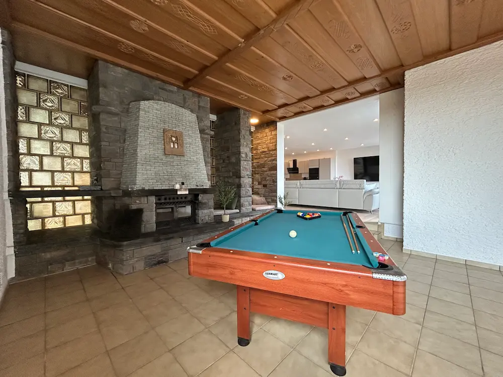 Billardraum Erdgeschoss – Ferienhaus Wanderath N°10