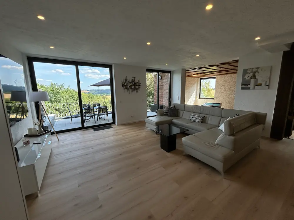 Wohnzimmer – Ferienhaus Wanderath N°10