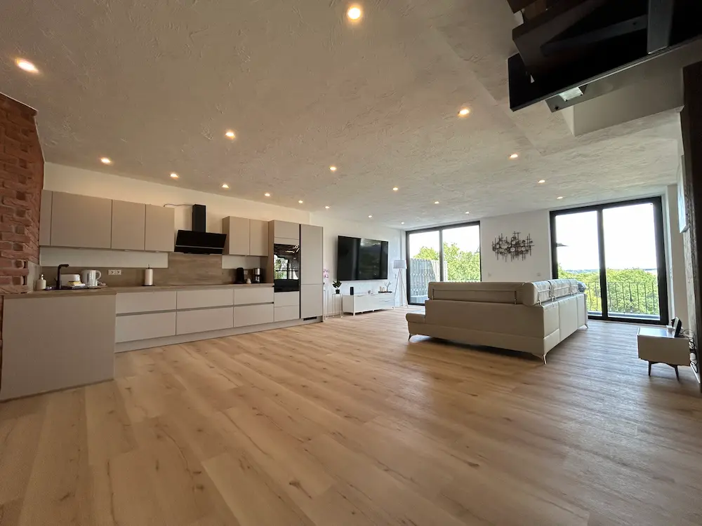 Wohnzimmer – Ferienhaus Wanderath N°10