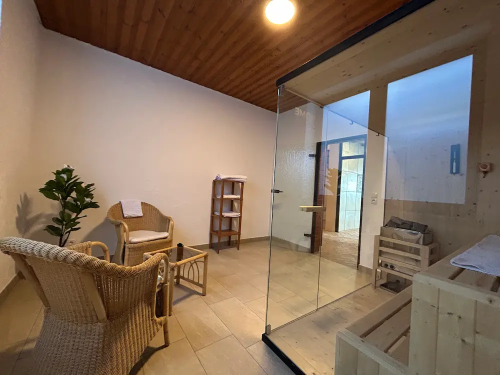Finnische Sauna – Ferienhaus Wanderath N°10a