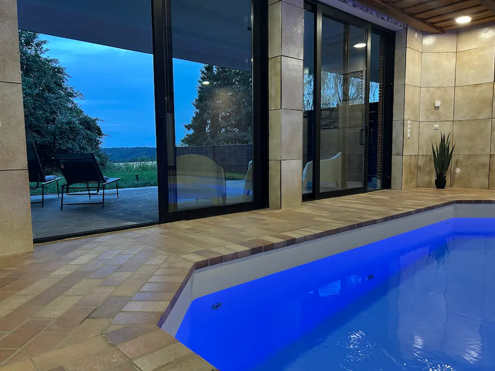private finnische Sauna