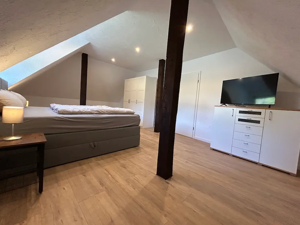 Schlafzimmer drei – Ferienhaus Wanderath N°10a