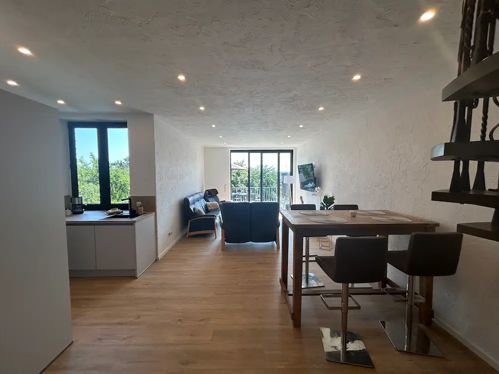 Wohnzimmer – Ferienhaus Wanderath N°10a