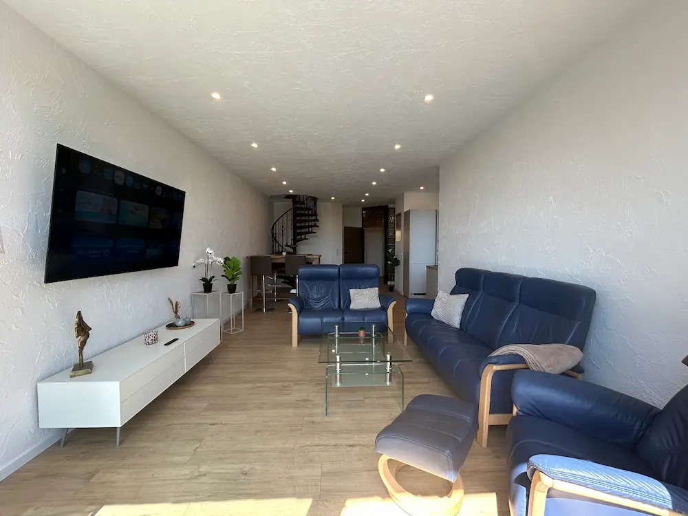 Wohnzimmer – Ferienhaus Wanderath N°10a
