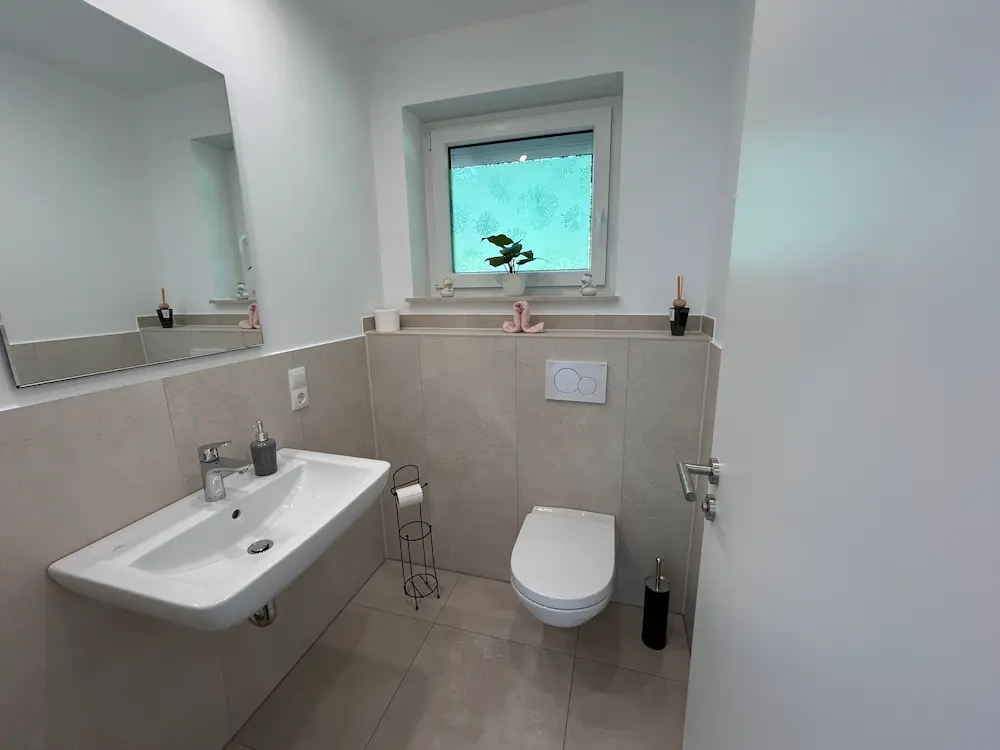 Zweites Badezimmer – Ferienhaus Leimbach N°4