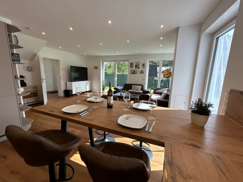 Essbereich im Ferienhaus Leimbach N°4