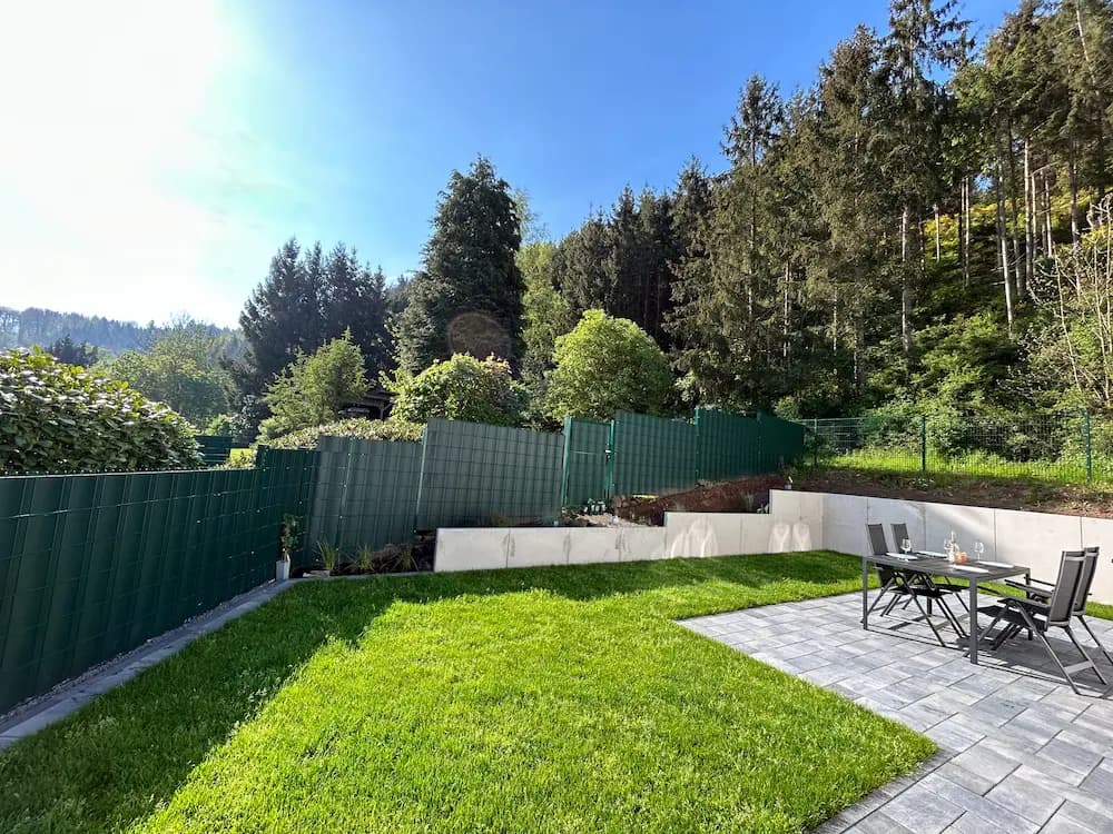 Garten – Ferienhaus Leimbach N°4