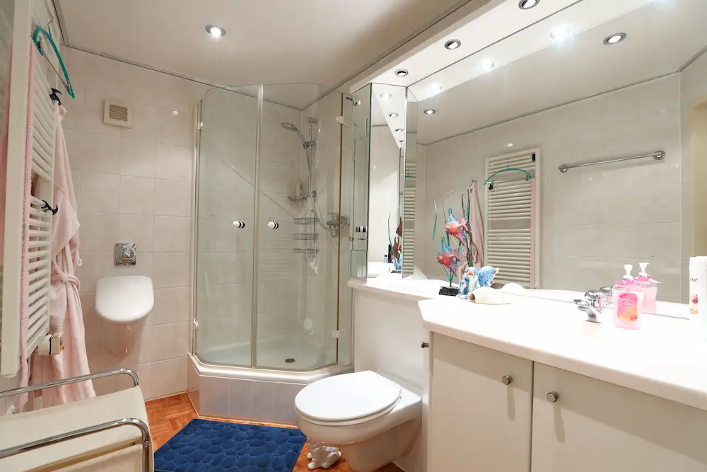 Zweites Badezimmer – Ferienhaus Leimbach N°6